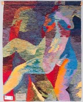 ARIADNA DONNER, WOVEN TAPESTRY, signed and dated 1990.