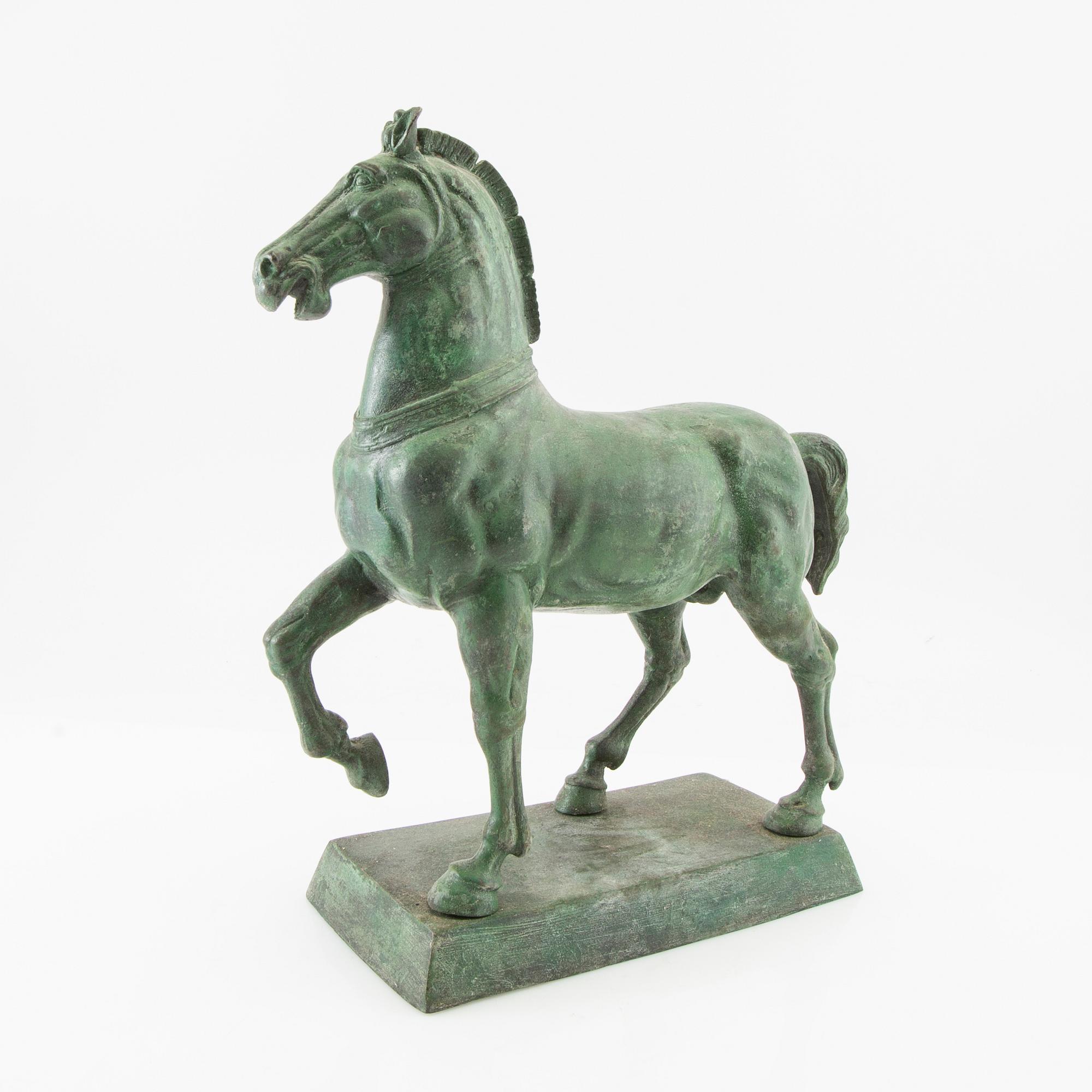 Sculpture "The Byzantine Horses" modern copy.