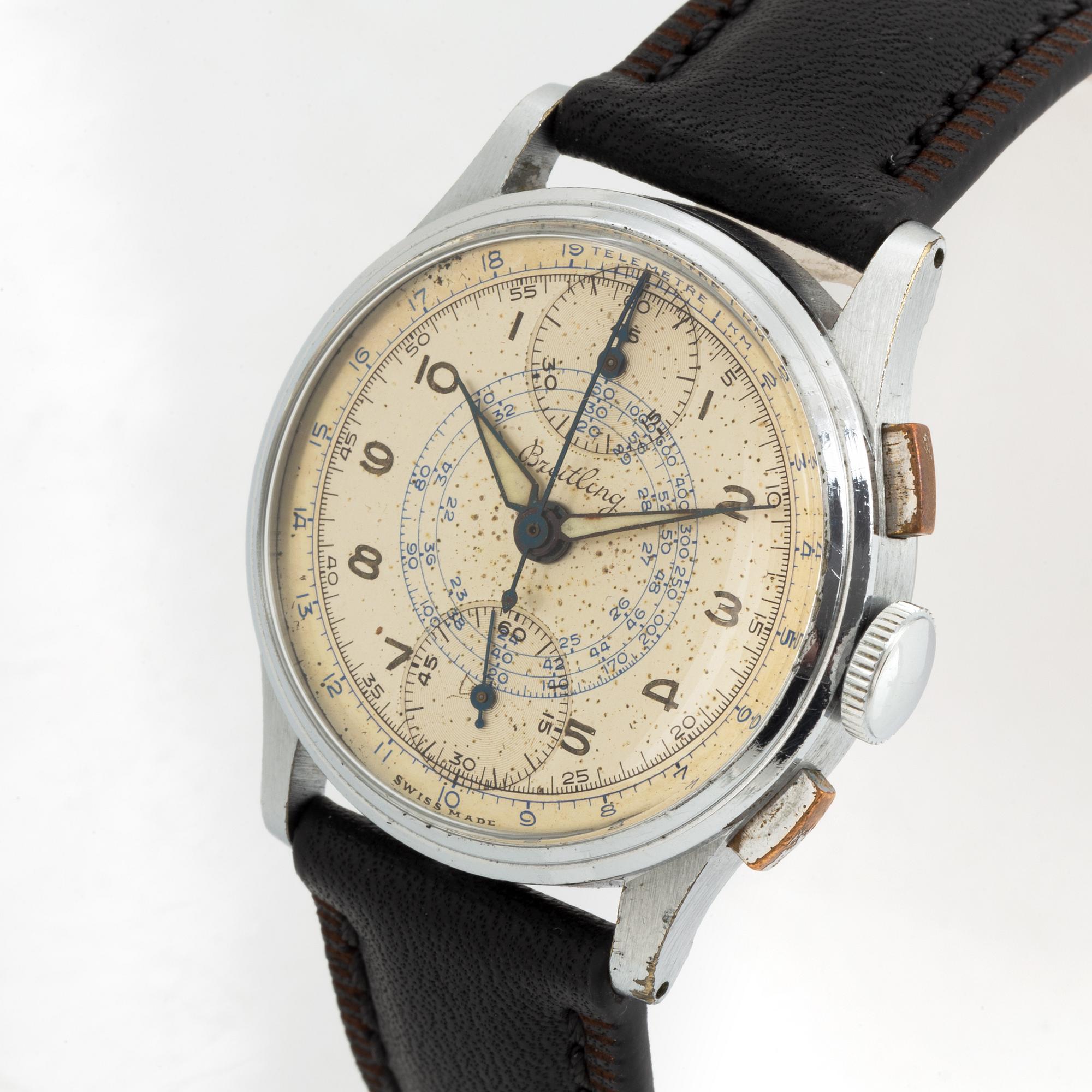 Breitling, chronograph, wristwatch, 32 mm.