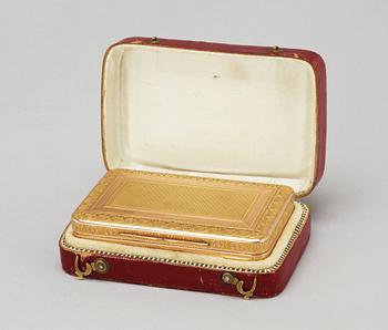 DOSA, guld 14 K, en deux couleurs, Tyskland 1800-talets början.