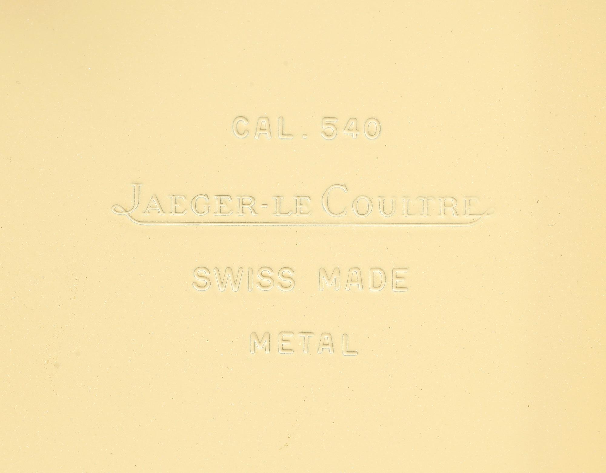 BORDSUR, "Atmos", Jaeger-Le Coultre, Schweiz, 1900-talets andra hälft.