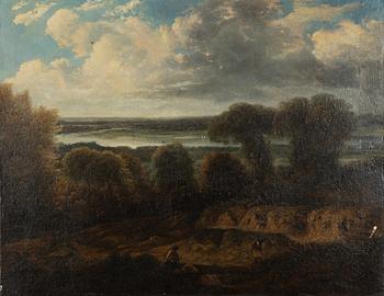 John Constable, kopia efter, Insjölandskap.