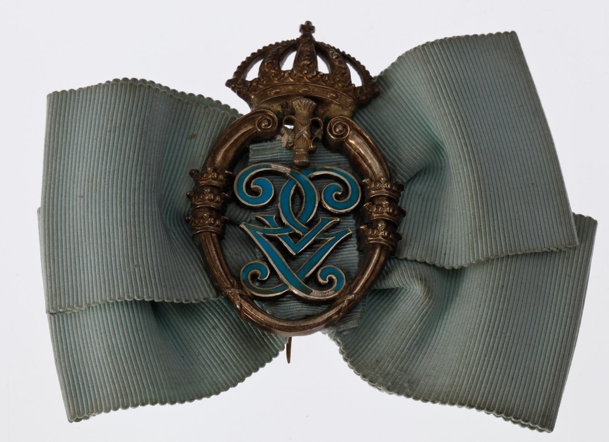 STATSFRUCHIFFER, silver, emalj, CF Carlman, Stockholm 1940.