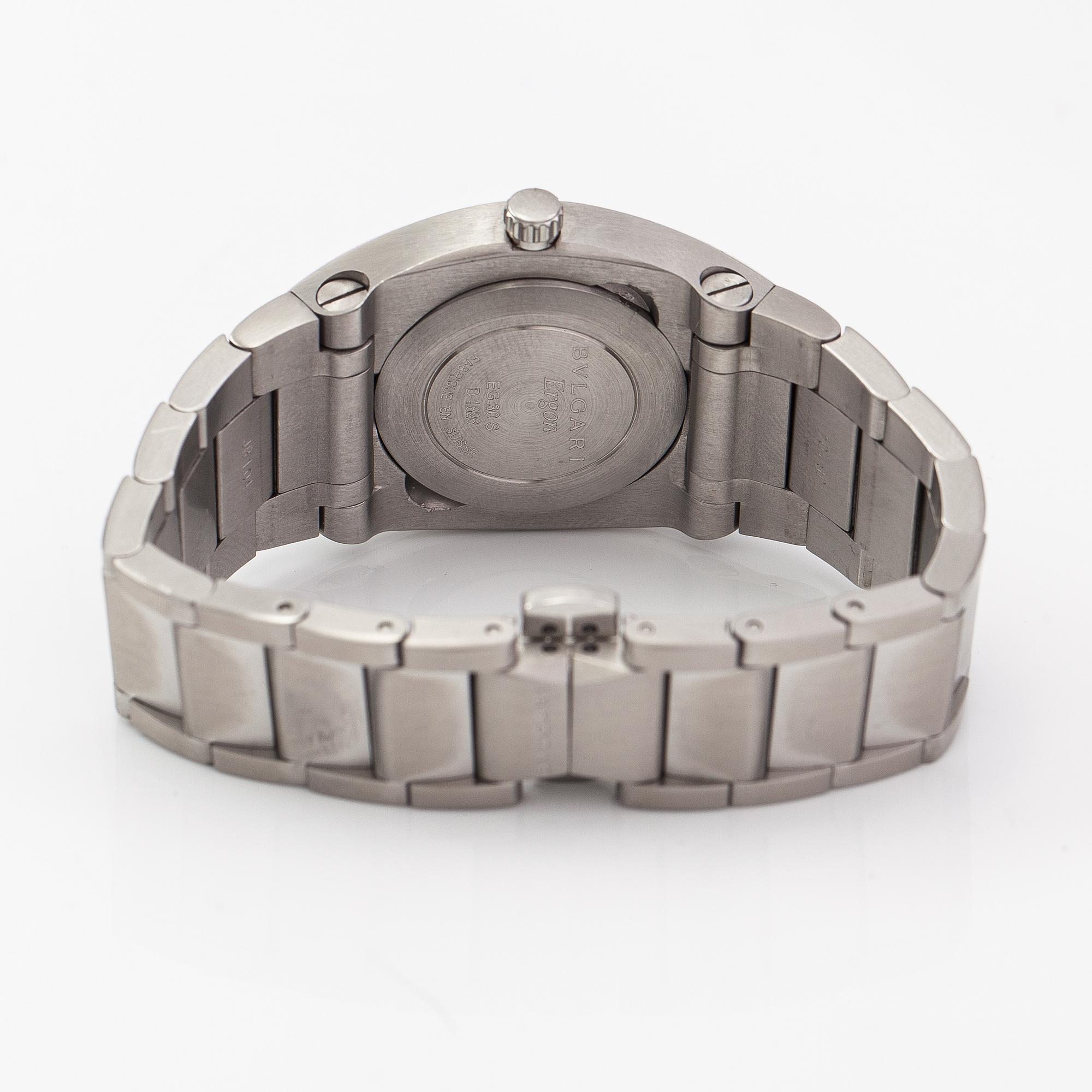 Bulgari, Ergon, armbadnsur, 30 mm.