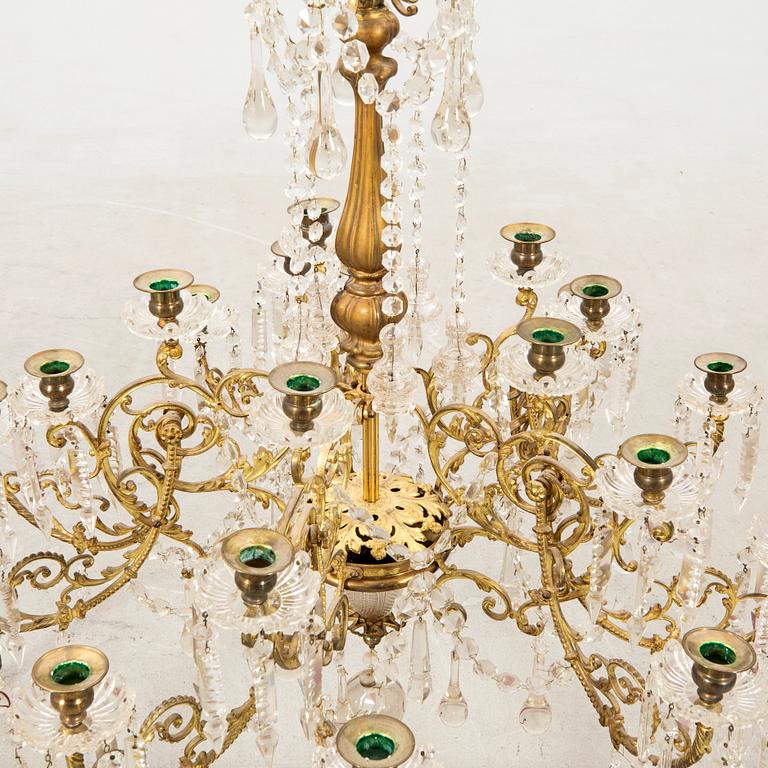 Chandelier circa 1900.