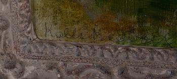 Kalle Hedberg, Landscape with Buildings.