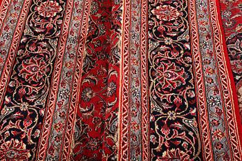 A carpet, Mashad, c. 395 x 298 cm.