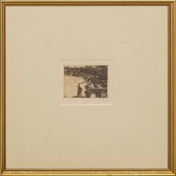 Anders Zorn, Eka, (small rowing boat).