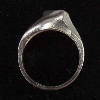 HALSSMYCKE, silver, Z.Popovits Lapponia, 1991, samt RING, silver, B.Weckström Lapponia, 1985. Tot vikt ca 23,8 gr.