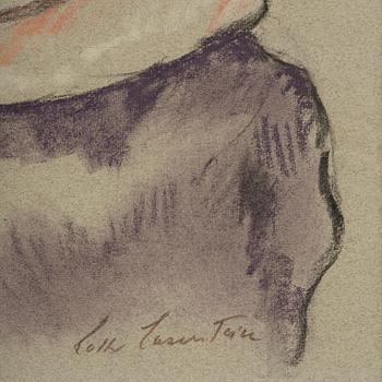 Lotte Laserstein, Seated Woman.