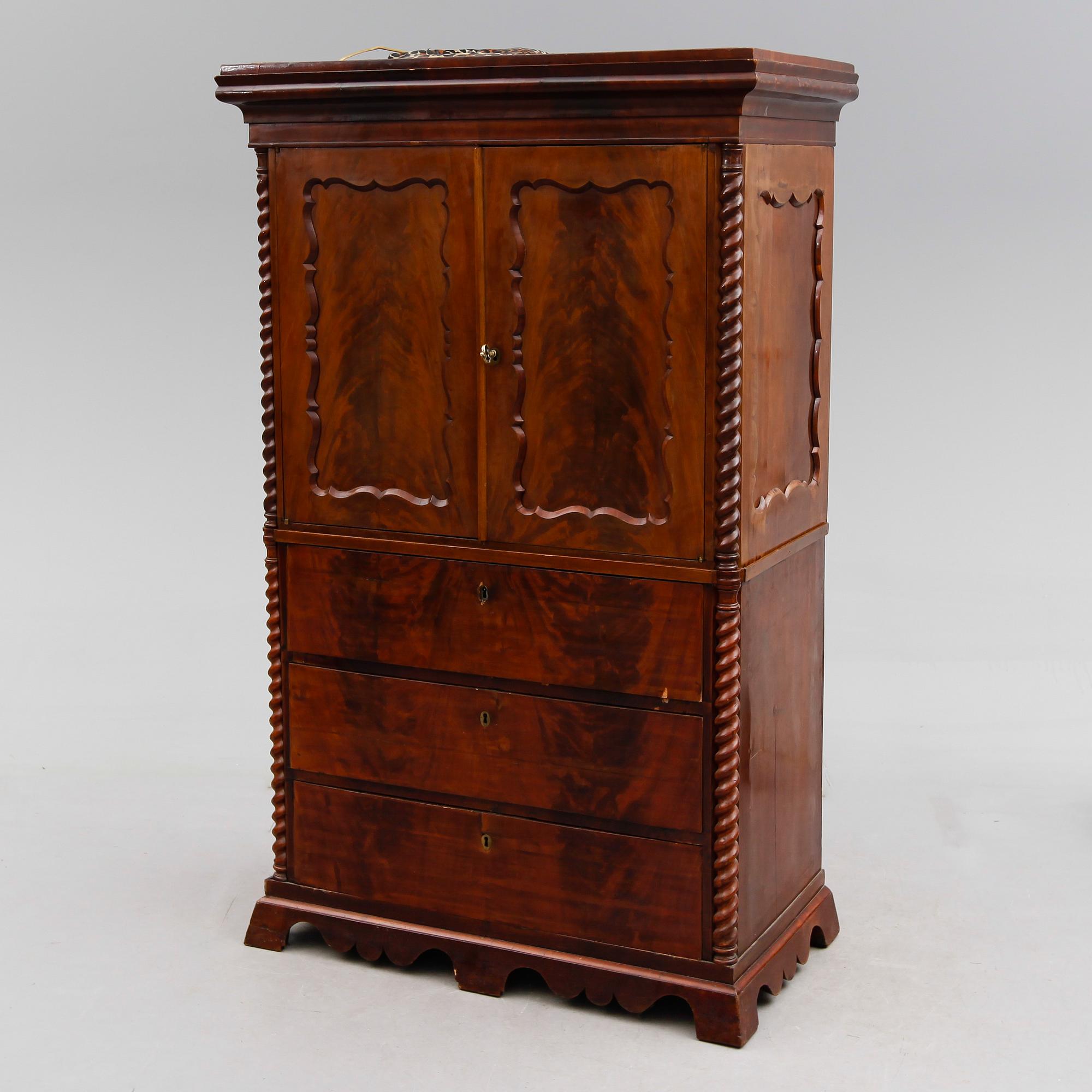 BARSKÅP, William IV, England, 1800-talets första hälft.