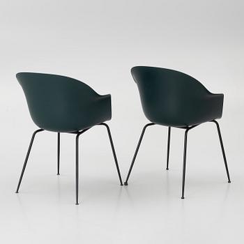 GamFratesi, Chairs, a pair, "Bat Chair", Gubi, Denmark.