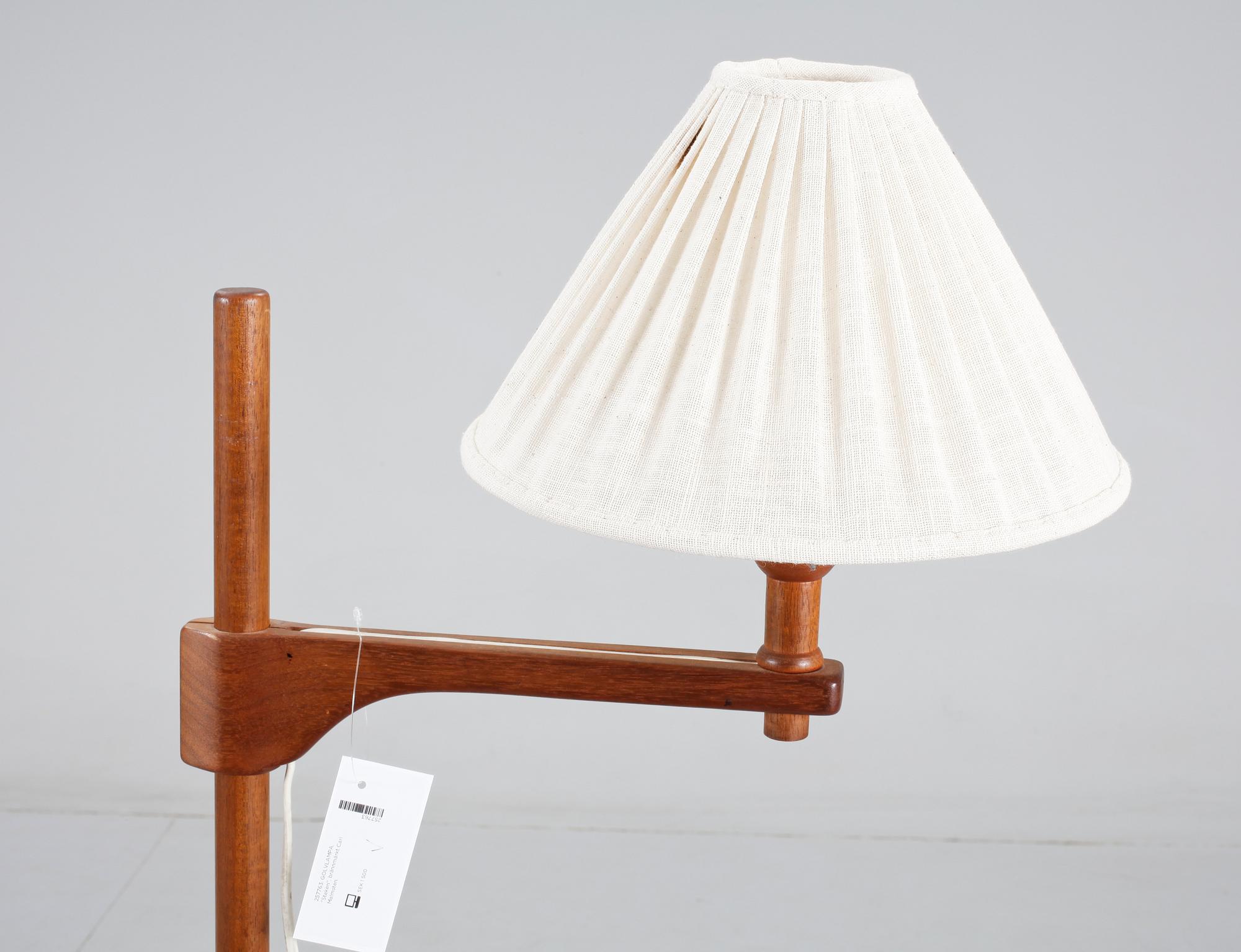 GOLVLAMPA, "Staken", brännmärkt Carl Malmsten.