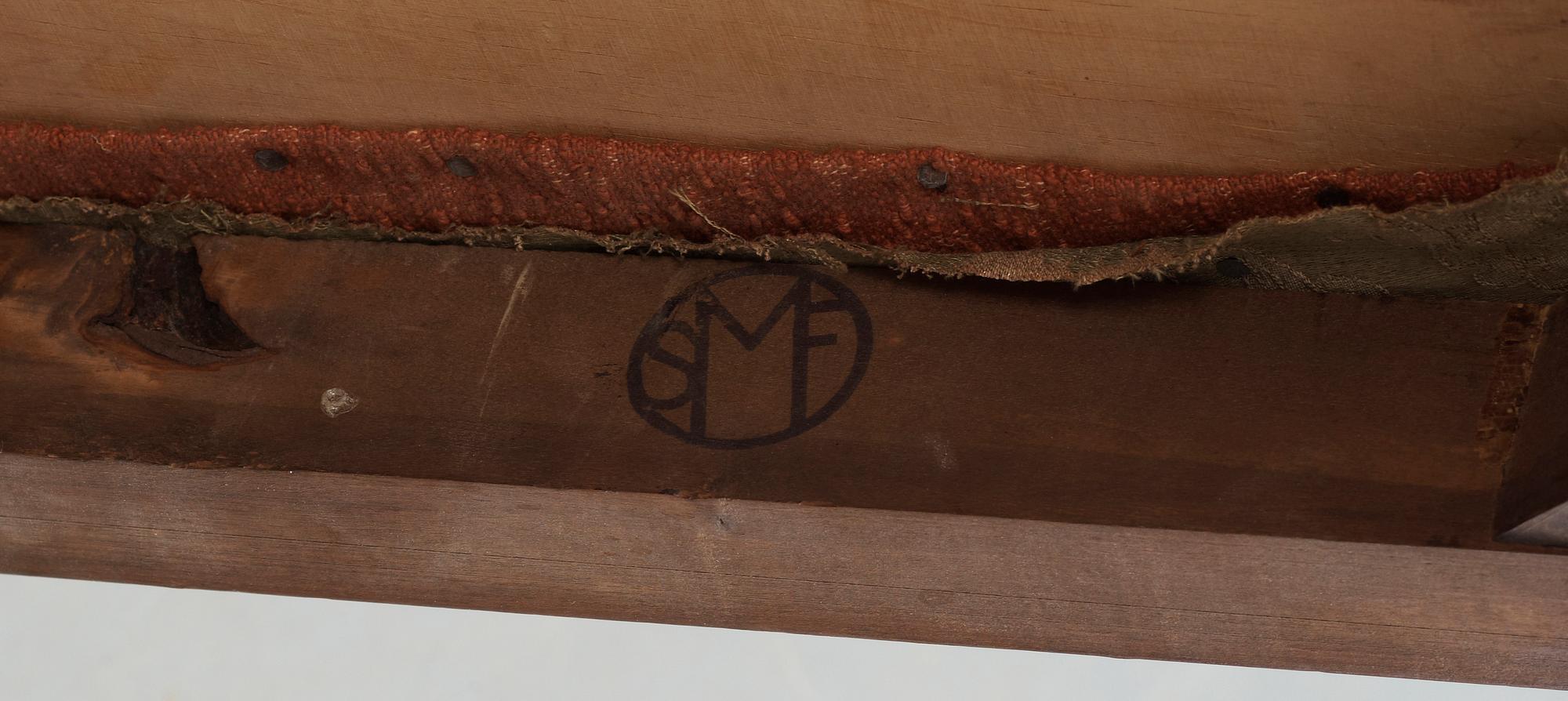 KARMSTOLAR, ett par, Svenska Möbelfabrikerna, 1930-tal.