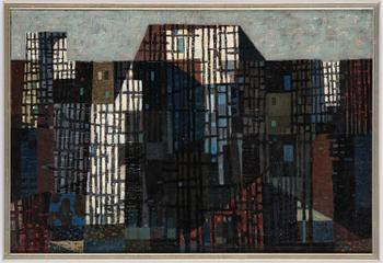 Sven Jonson, "Nattlig arkitektur".