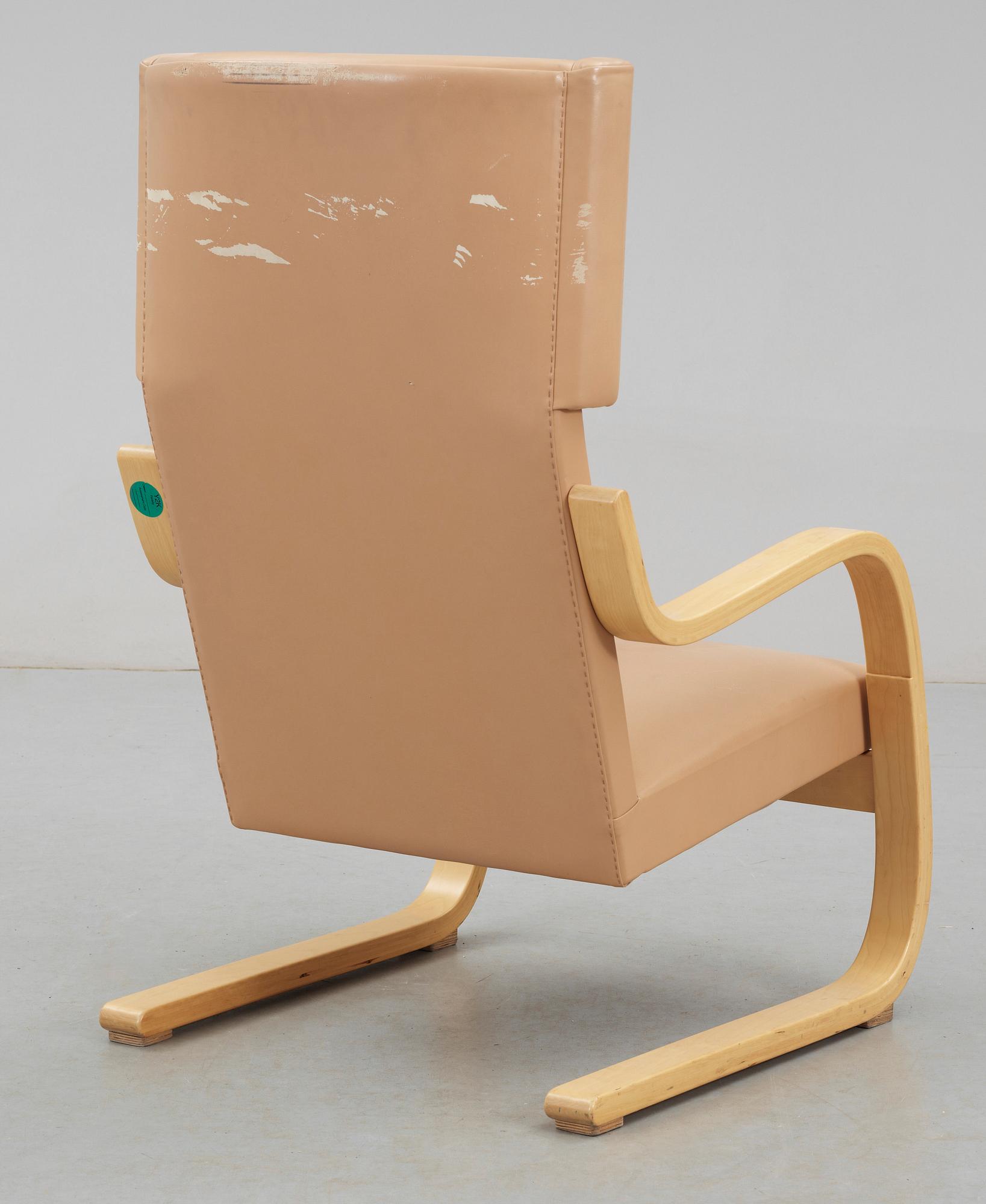 FÅTÖLJ, "Modell 401". Alvar Aalto, Artek, Finland.