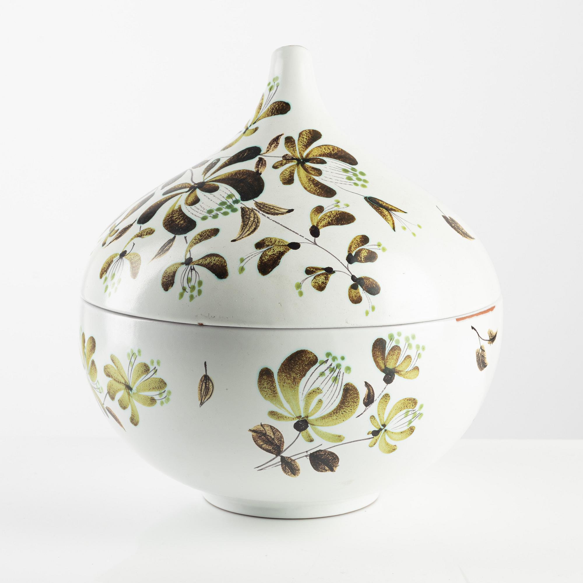 Stig Lindberg, lockskål, fajans, Gustavsbergs Studio.