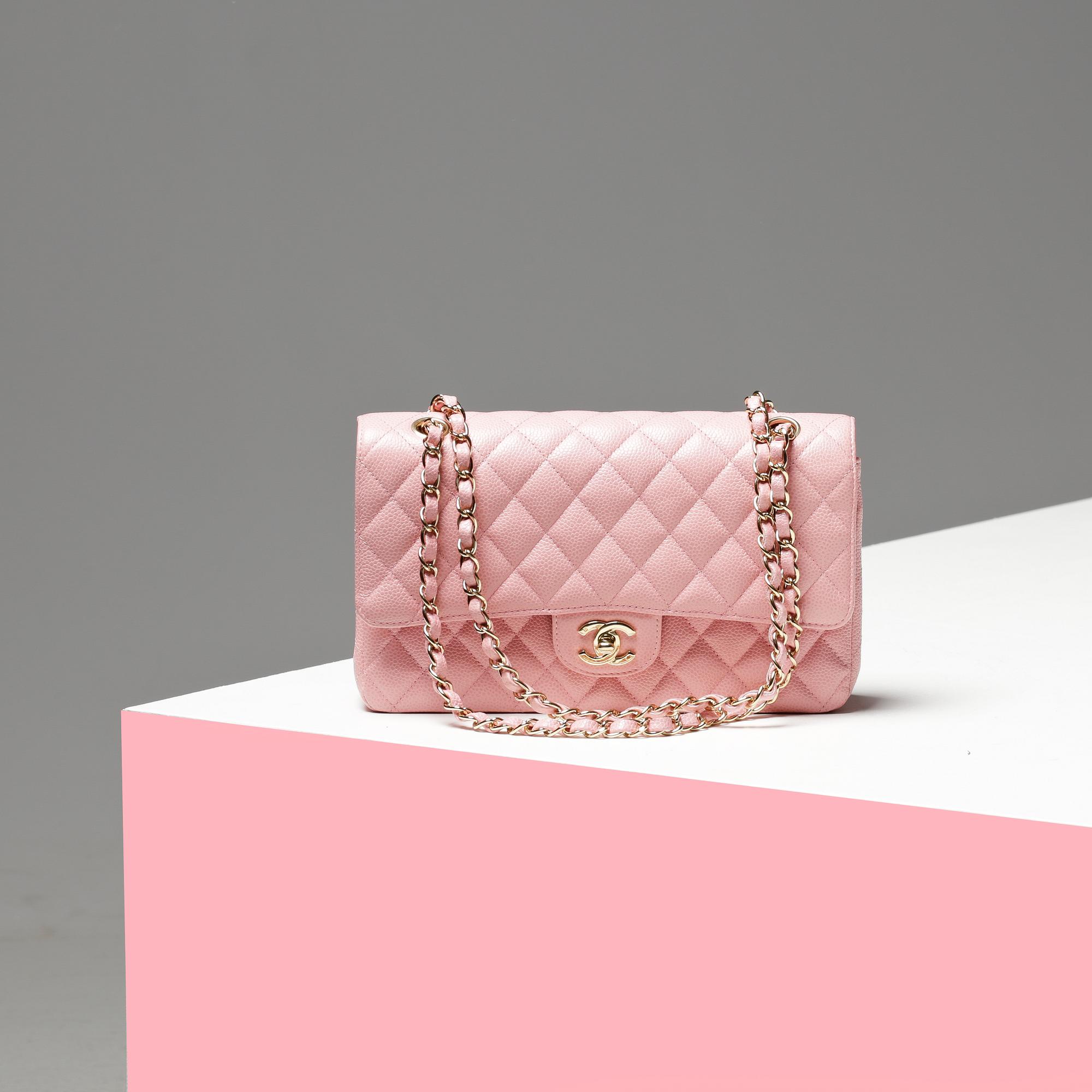 HANDVÄSKA. "Double Flap", Chanel.