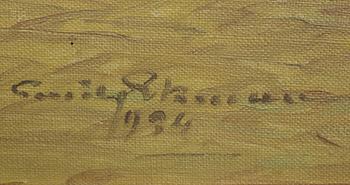 EMIL EKMAN, olja på duk, signerad och daterad 1934,