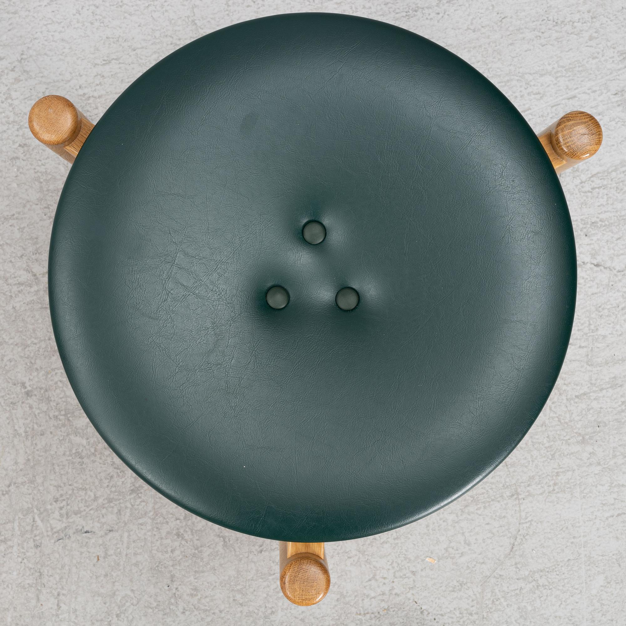 Uno & Östen Kristiansson, pall, Luxus, Vittsjö Möbelfabrik, 1960-tal.