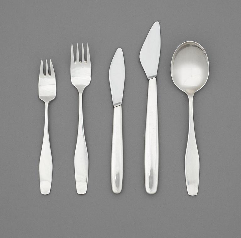 A set of 30 pieces of Sigurd Persson 'Ultra' flatware, Lidköping, 1965-66.