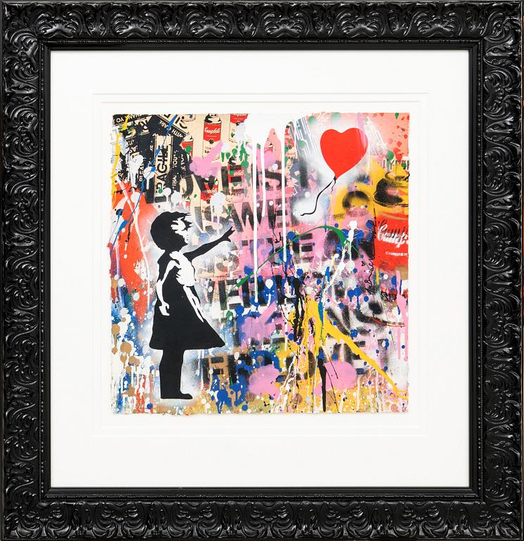 Mr Brainwash (Thierry Guetta), Balloon Girl.
