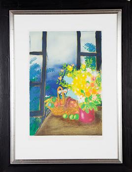 Lennart Jirlow, färglitografi, signerad och numrerad 284/400.