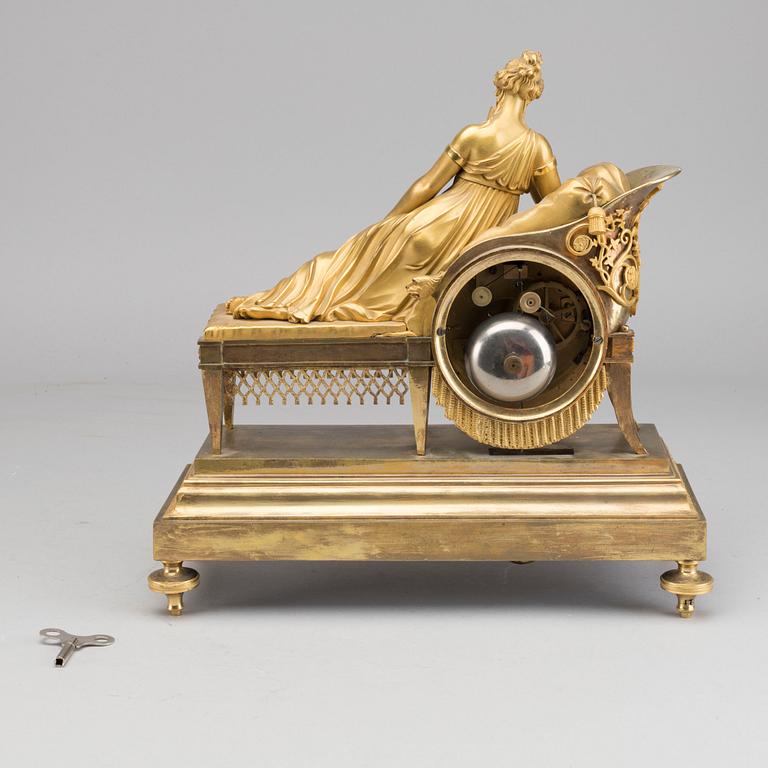 BORDSPENDYL, empire Le Roy Paris 1800-talets mitt.