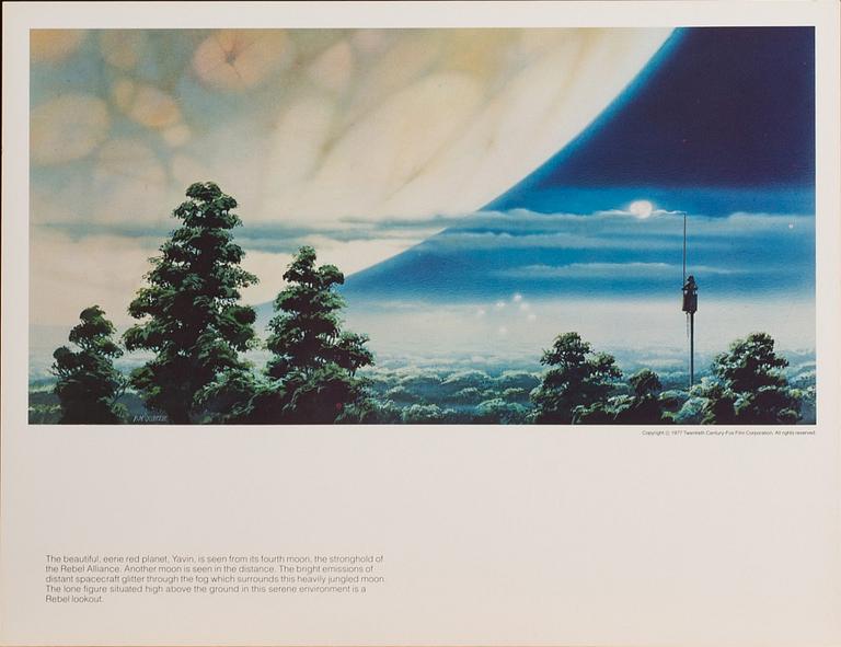THE STAR WARS PORTFOLIO, 3 portfolios, Ralph McQuarrie, 1970/80's.