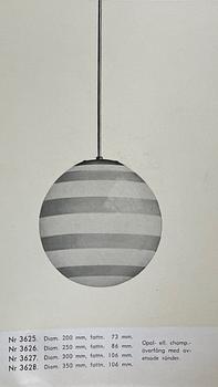 Bröderna Malmströms Metallvarufabrik, a ceiling lamp model "3627", Malmö, 1930s-40s.