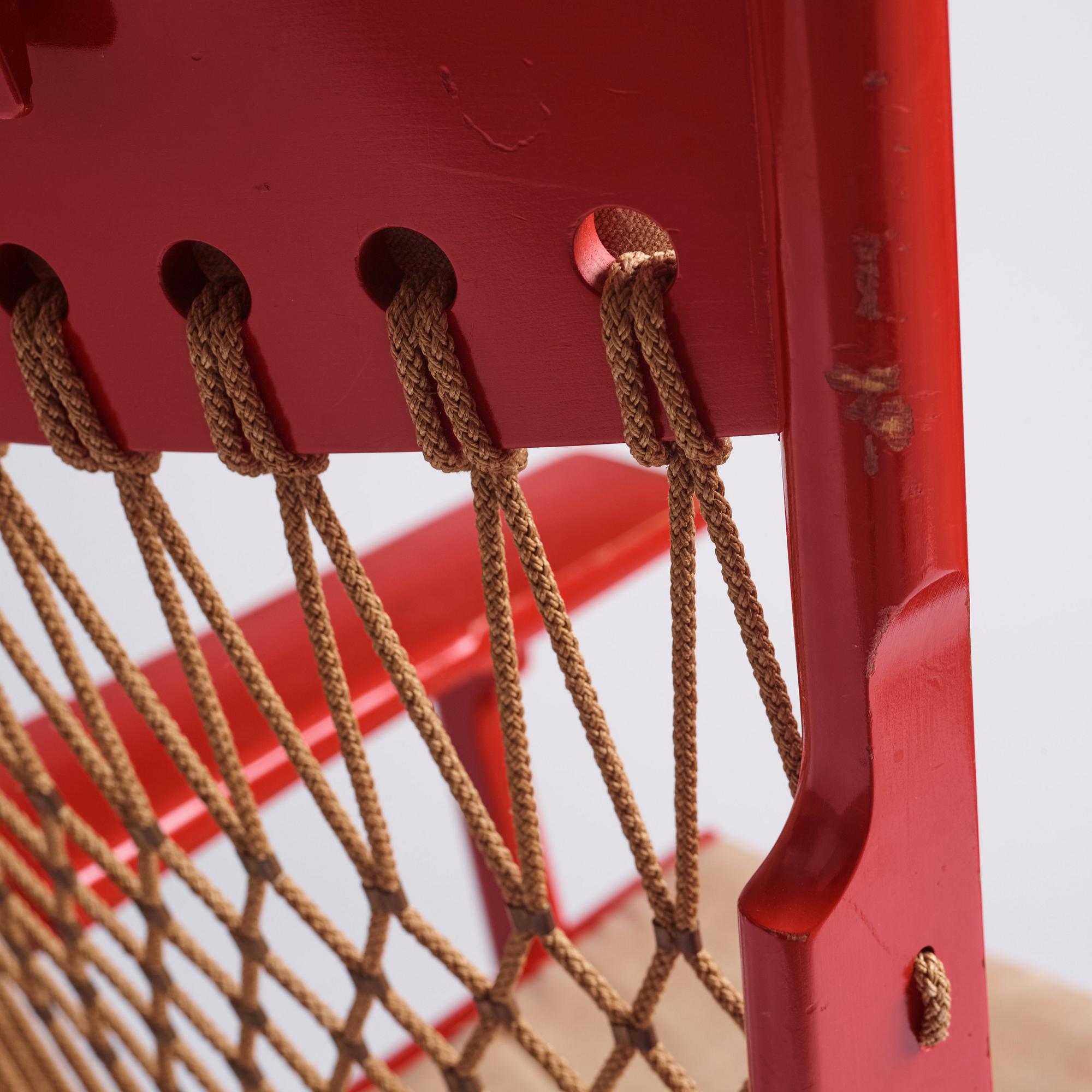 Hans J. Wegner, "The Web Chair", model "JH 719", Johannes Hansen, Denmark, post 1968.
