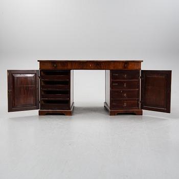 A swedish empire writing desk, first half of the 19th century.
