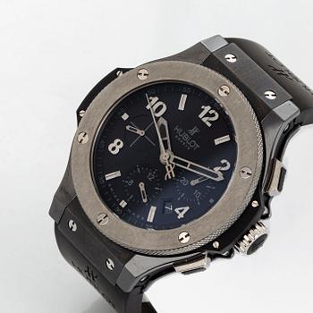 Hublot, Big Bang Ice, chronograph, wristwatch, 44 mm.