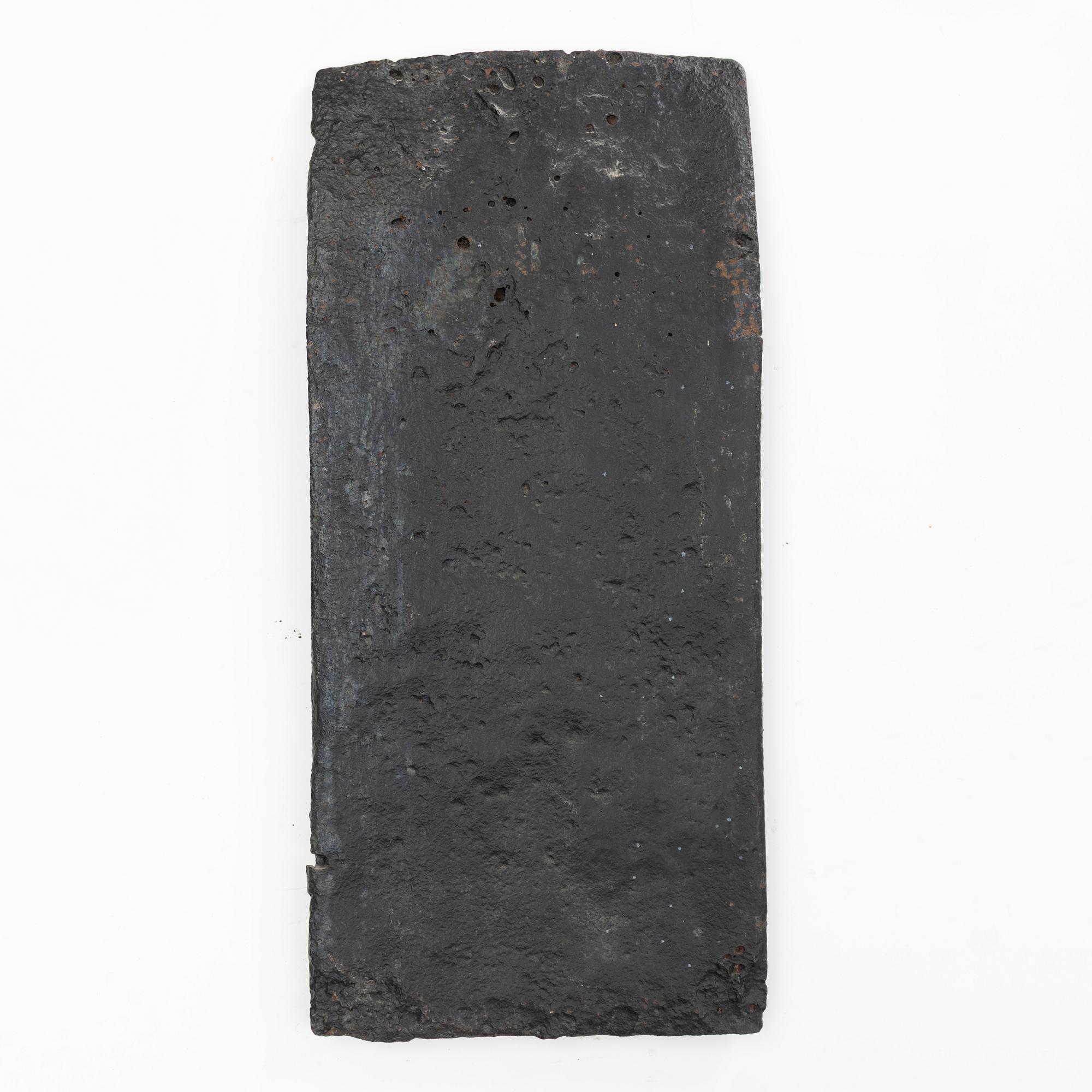 A stove plate, Denmark, 1711.