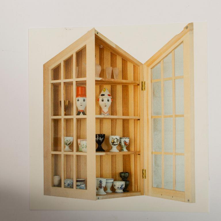 A WALL CUPBOARD "SLADDERGATAN" DESIGN OLOF PIRA.