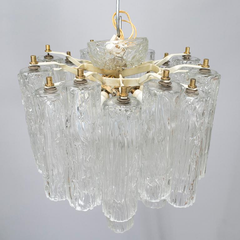 Toni Zuccheri, taklampa, Venini, Italien 1960-tal.