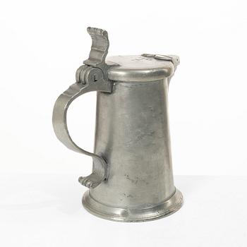 Target vessel, 1 Quarter. Eric Pettersson Krietz, Stockholm 1782. Crowned by Zakarias Plantin.