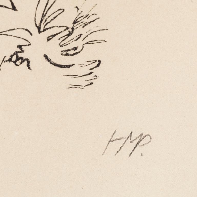 MAX PECHSTEIN, litograph, signed.