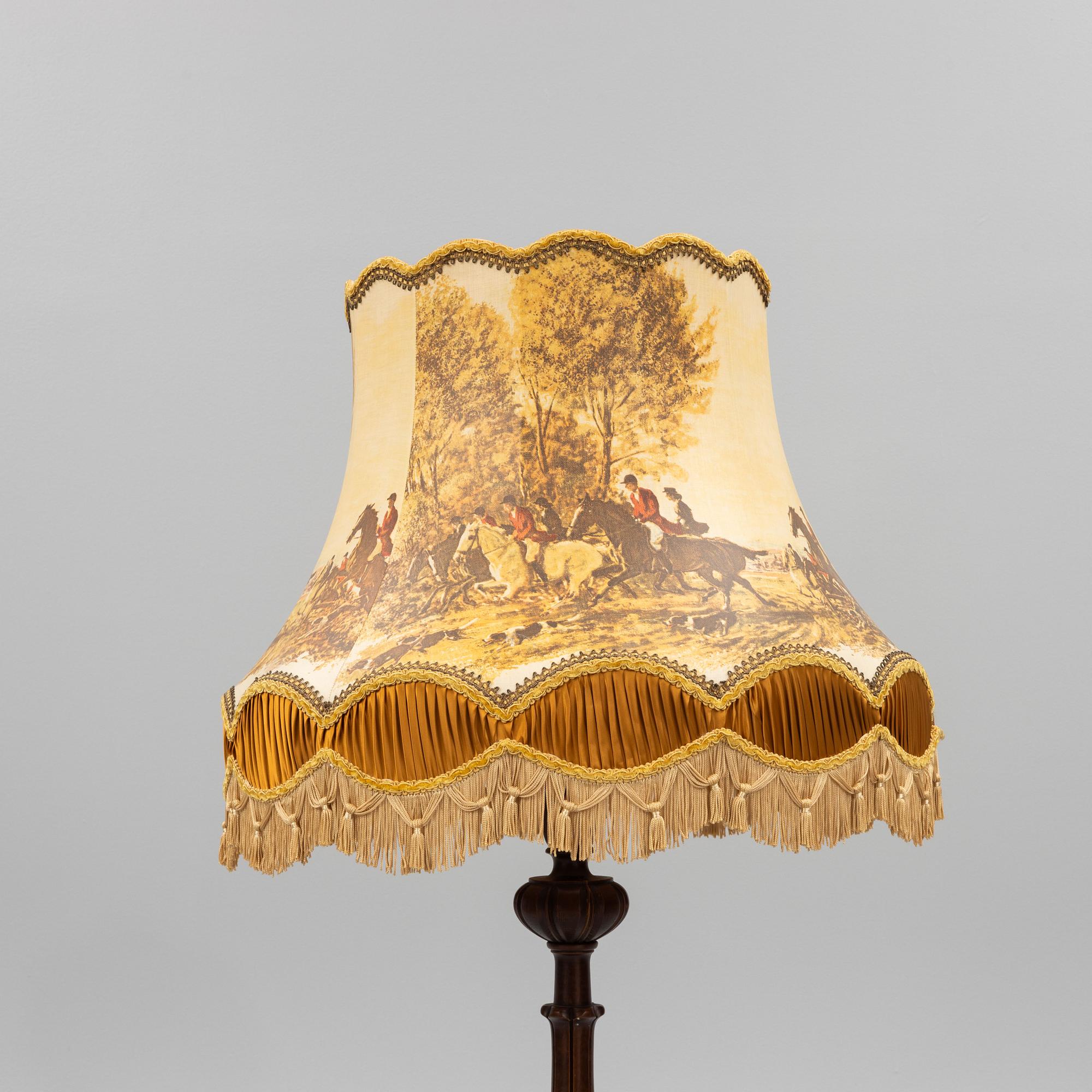 Floor lamp, first half of the 20th century.