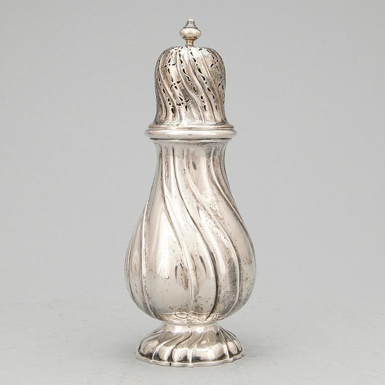 SOCKERRUSKA,, silver, C G Hallberg,  Stockholm, 1918. Vikt ca 266 gram.