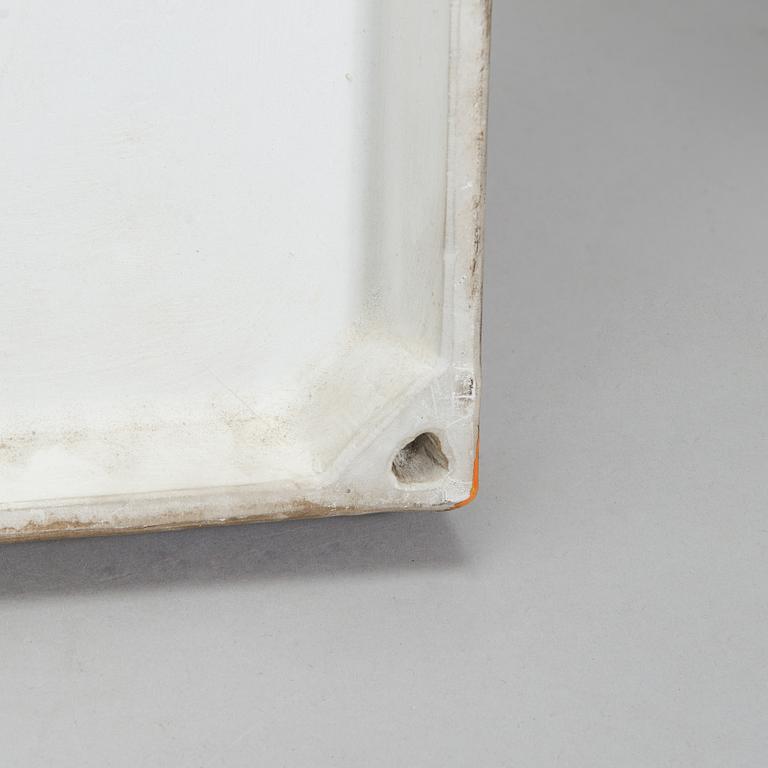 Rut Bryk, a stoneware wall relief signed a tergo BRYK.