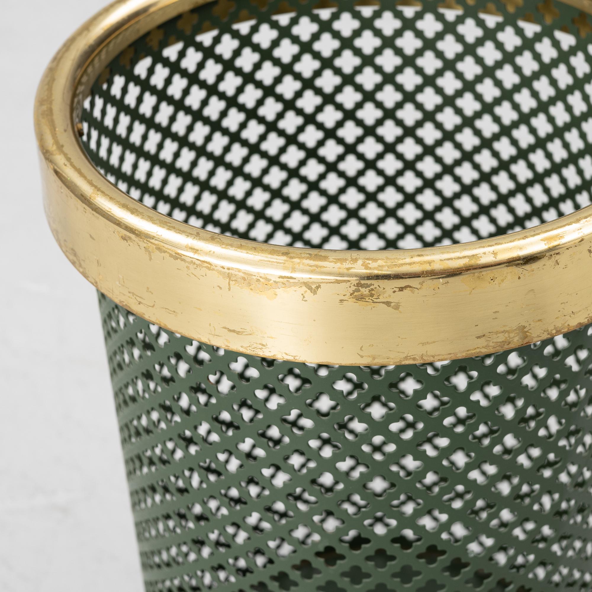 Josef Frank, a model H2562 wastepaper basket, Svenskt Tenn.