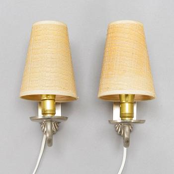 Paavo Tynell, a pair of 1930's '7244' wall lights for Taito.