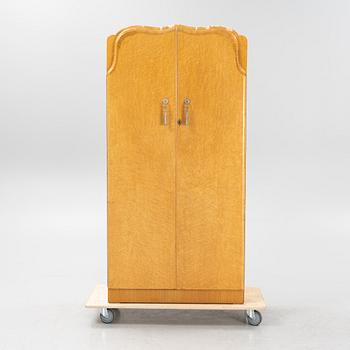A Durable Suites Ltd birch cabinet, second half of the 20th century.