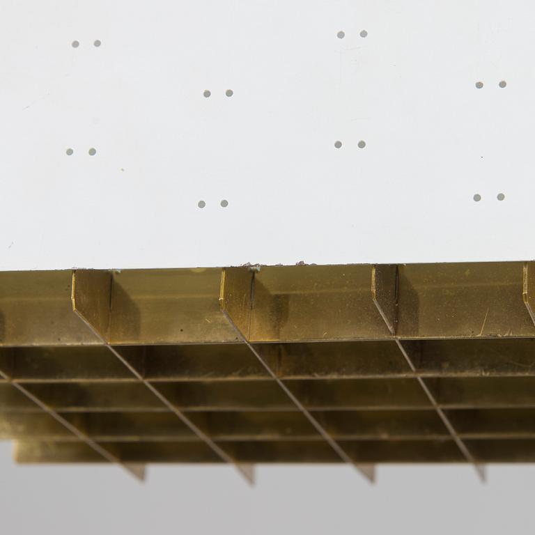 Paavo Tynell, a mid-20th-century 'Tähtitaivas' (Starry sky) ceiling light for Idman, Finland.