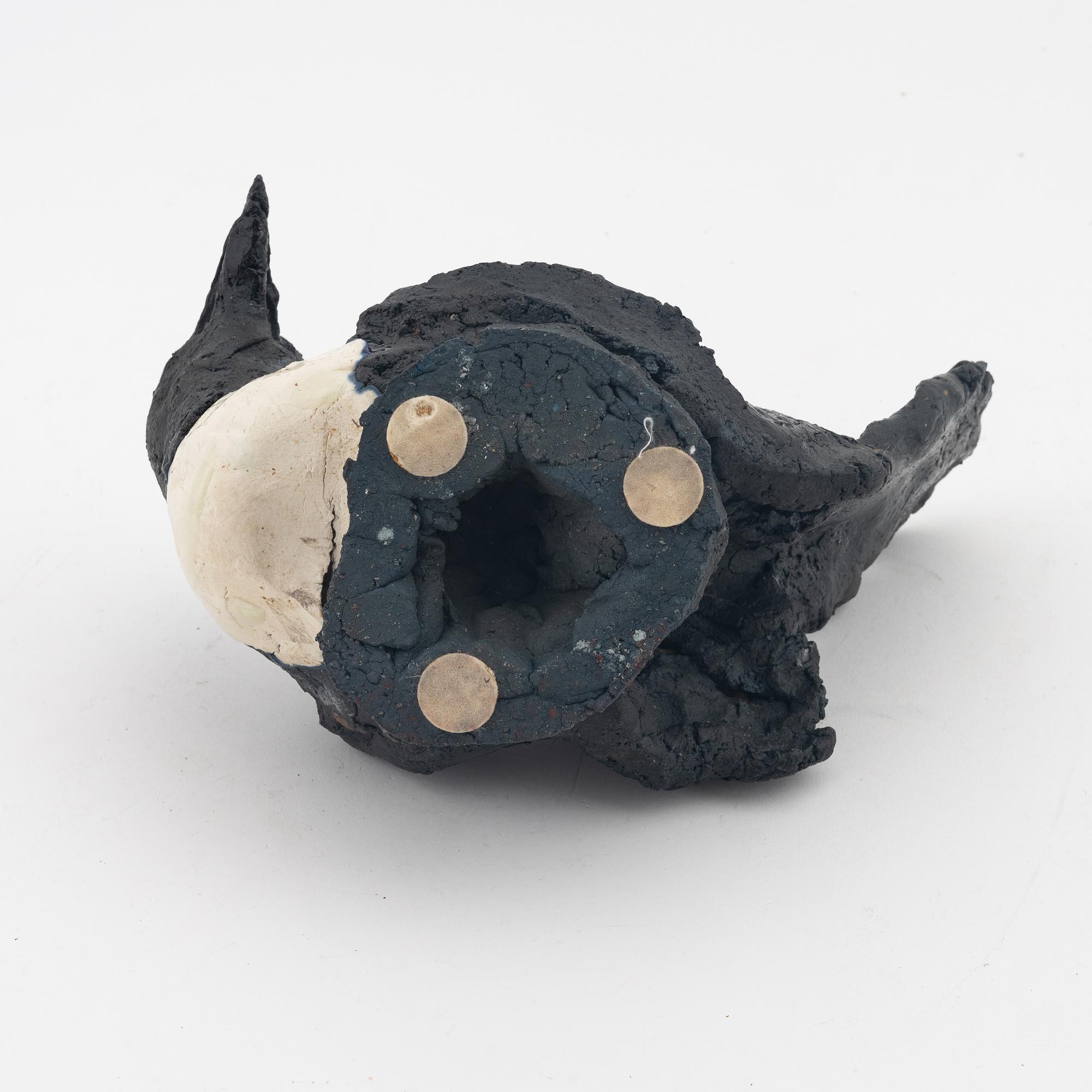 Henrik Allert, sculpture, stoneware, signed.