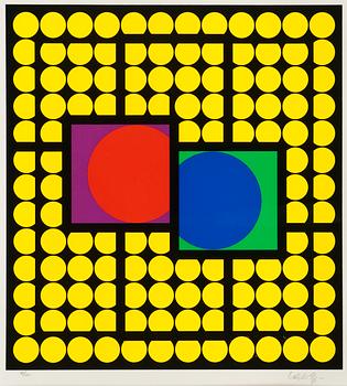 278. Victor Vasarely, KOMPOSITION.