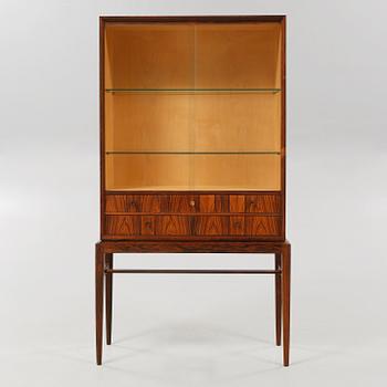 A vitrine by Svante Skogh, Seffle Möbelfabrik, second half of the 20th century. CITES-certificate.