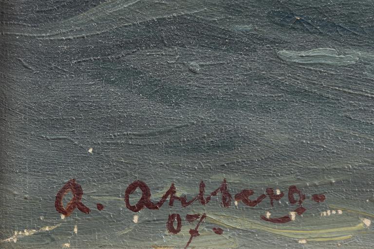 Arvid Ahlberg, Sailing Ship.