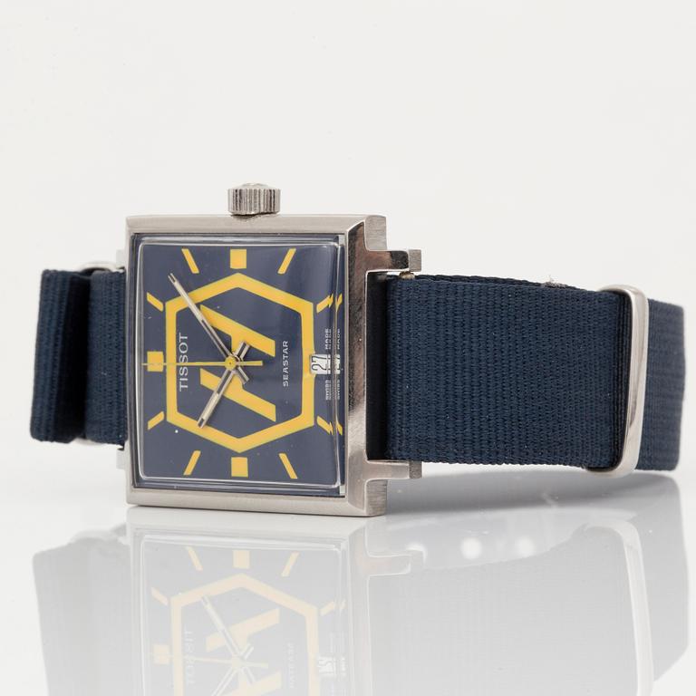 TISSOT, Seastar, "Högertrafikomläggningen 3/9 1967", wristwatch, 30,5 x 30,5 mm,